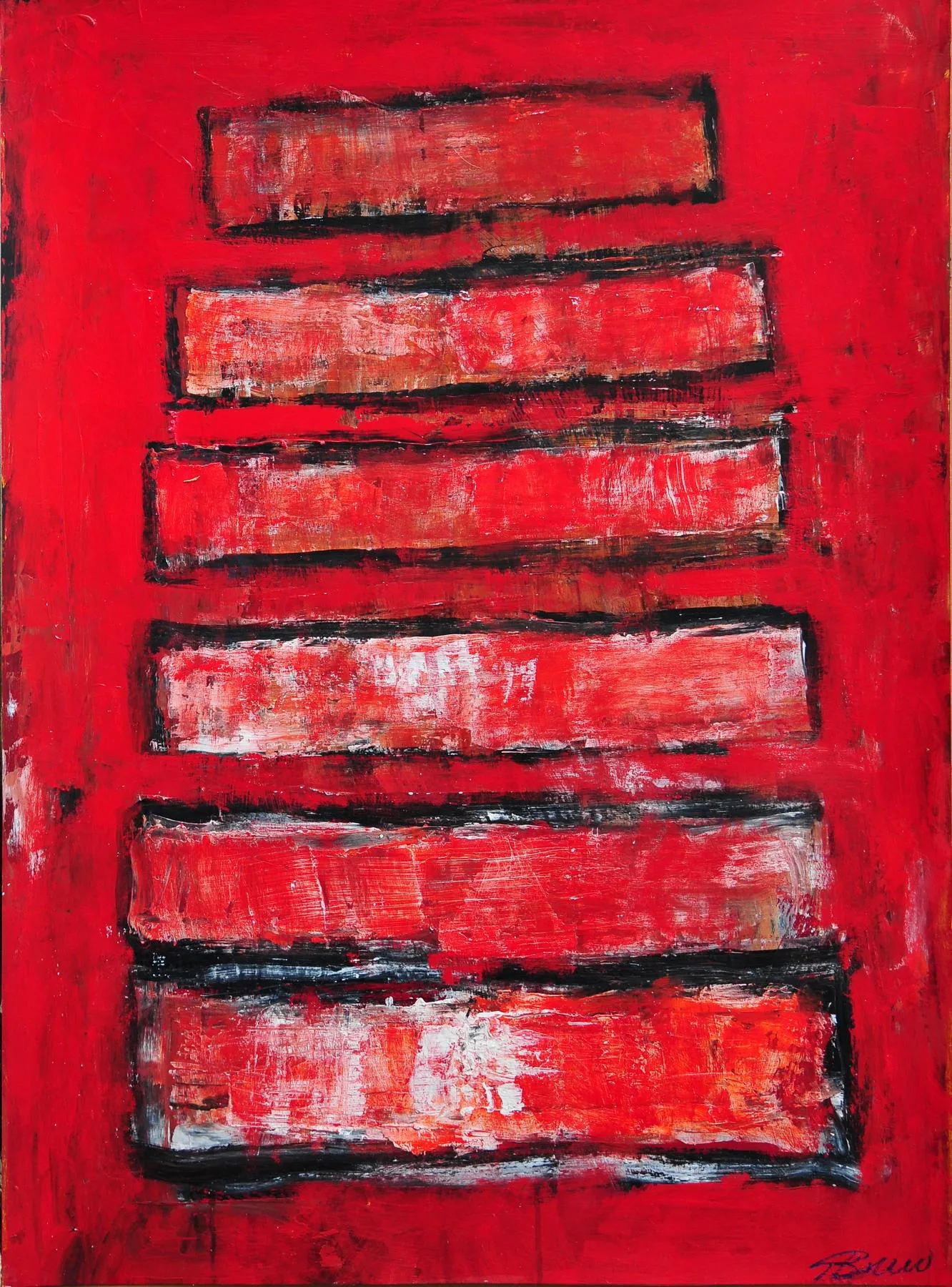 Untitled (131-13), González Bravo, 2013, Oil on cardboard