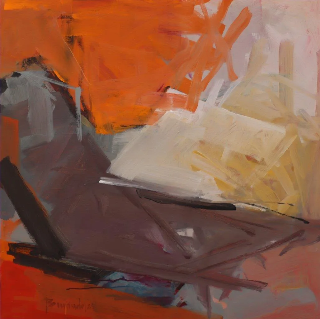 Tarde de verão I, Benvindo de Carvalho, 2025, Acrylic on canvas