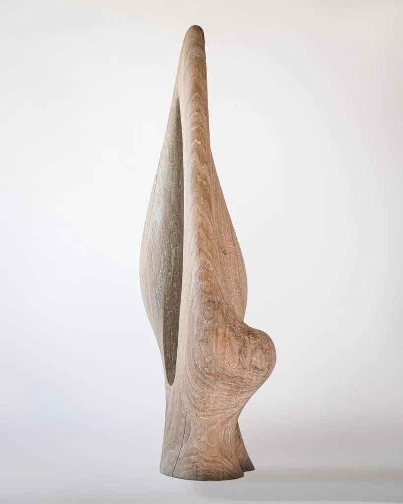 Yda, Tom Jablin, 2024, Oak wood sculpture