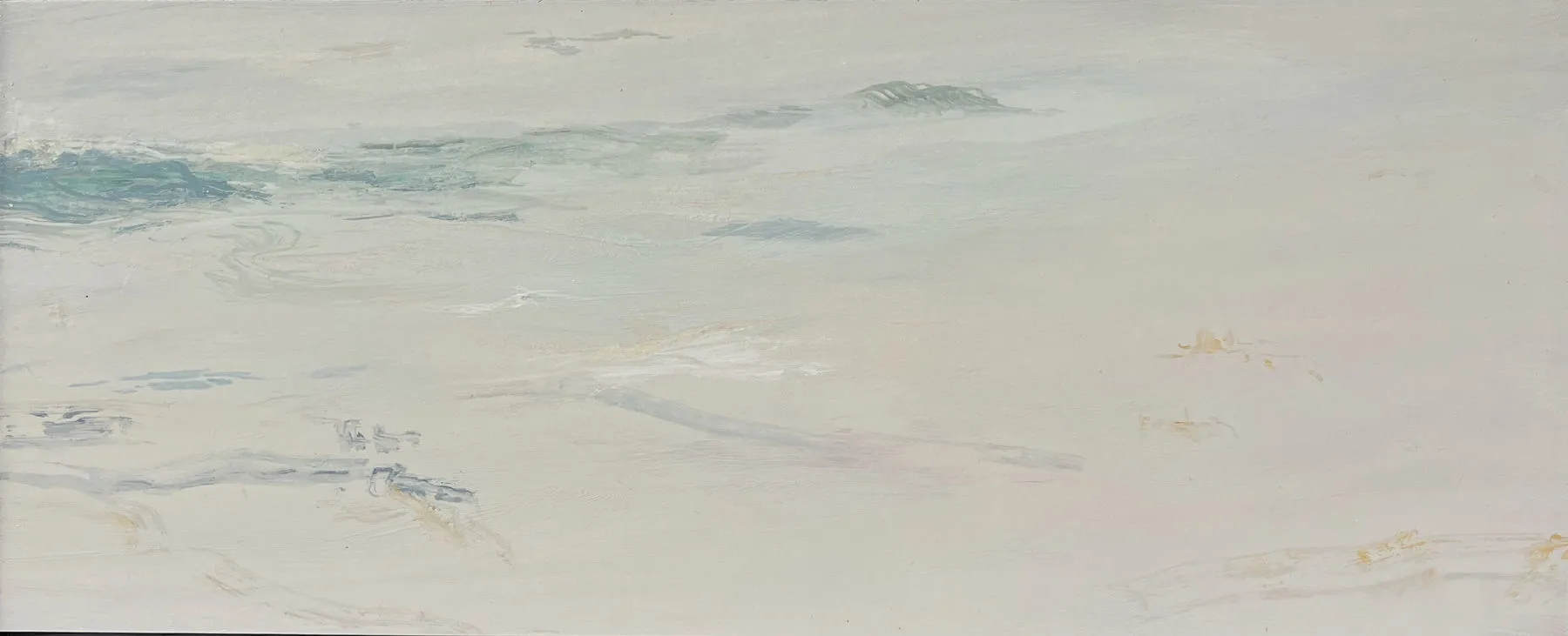 Untitled (282-23), Paulo Barreiros Cardoso, 2024, Oil on paper on aluminium