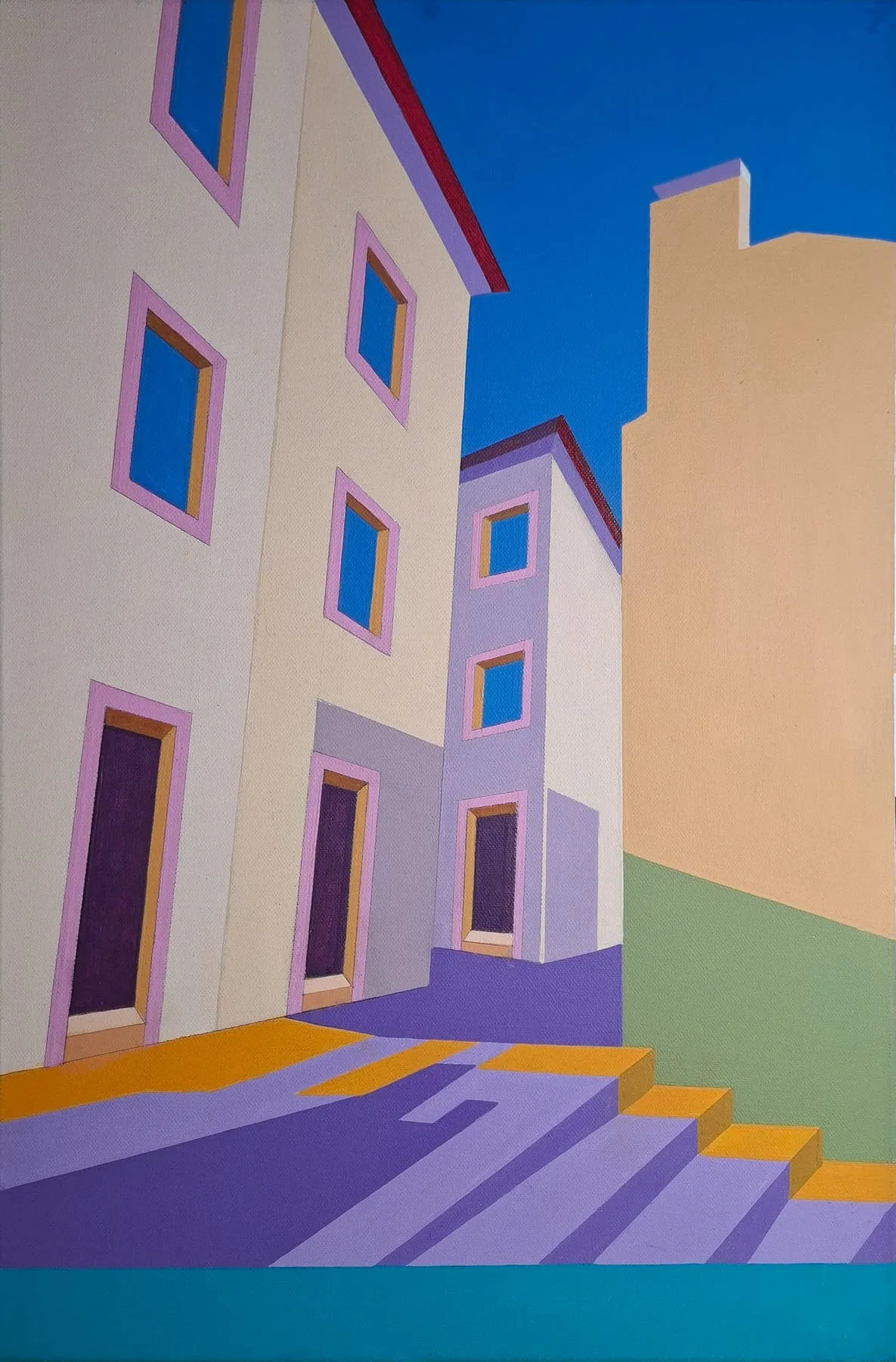 Mouraria IV, MAN, 2024, Acrylic on canvas