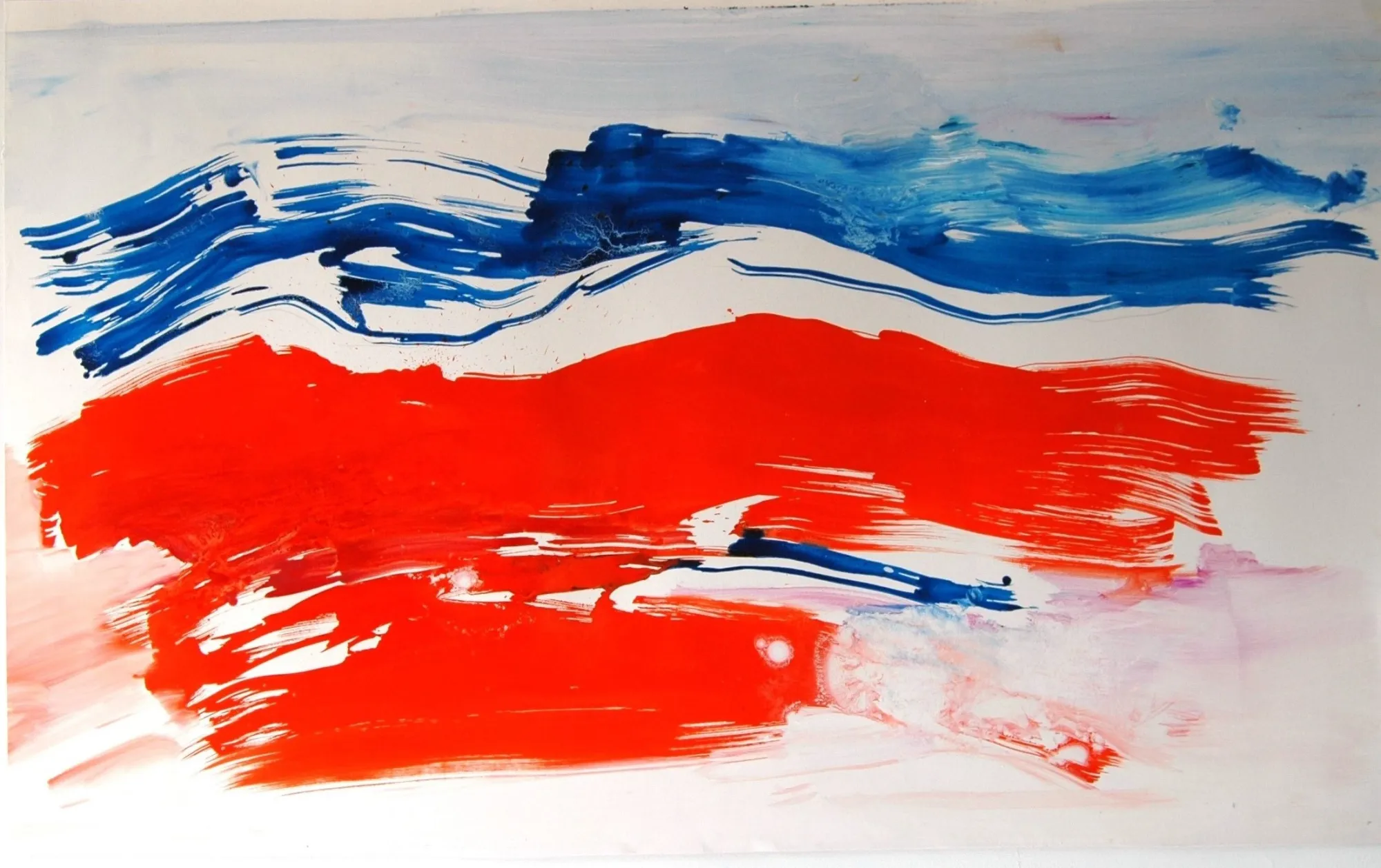 Floresta Submersa, Ana Sério, 2015, Oil on paper