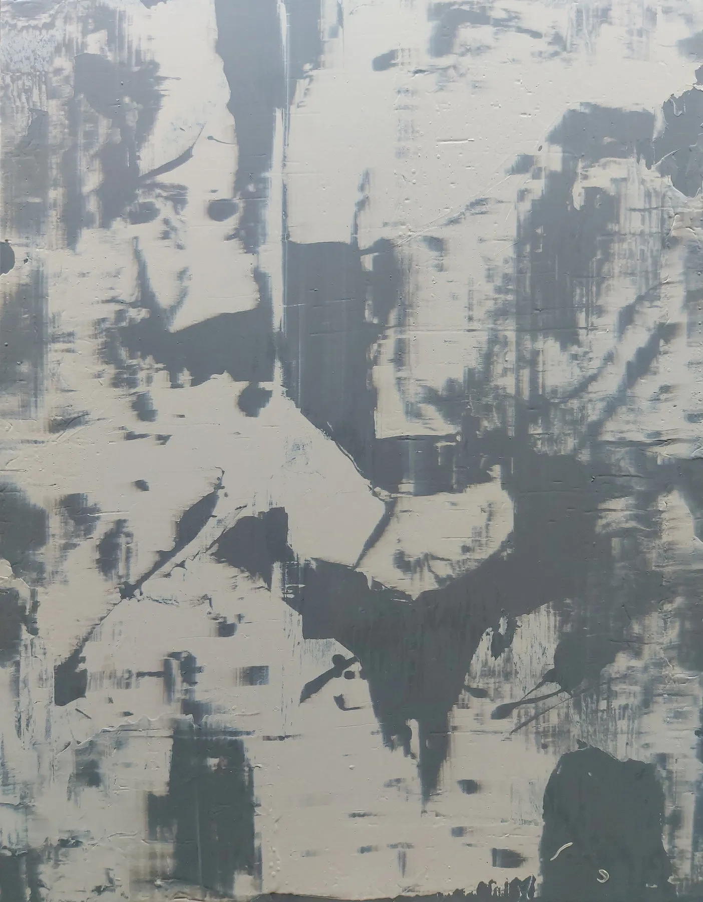 Confrontation, Jean Pierre Porcher, 2022, Acrylic on canvas and wood