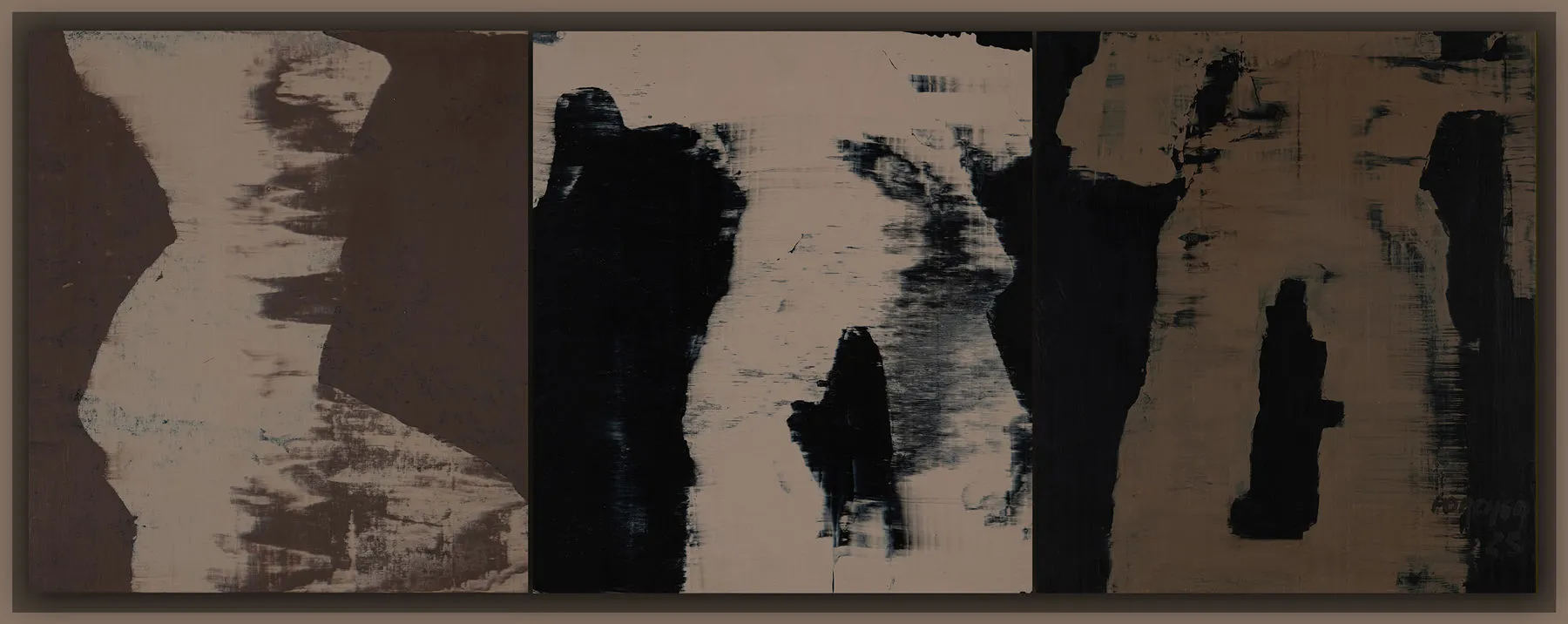 Série 1: Séquence 1, Jean Pierre Porcher, 2026, Acrylic on canvas on plywood