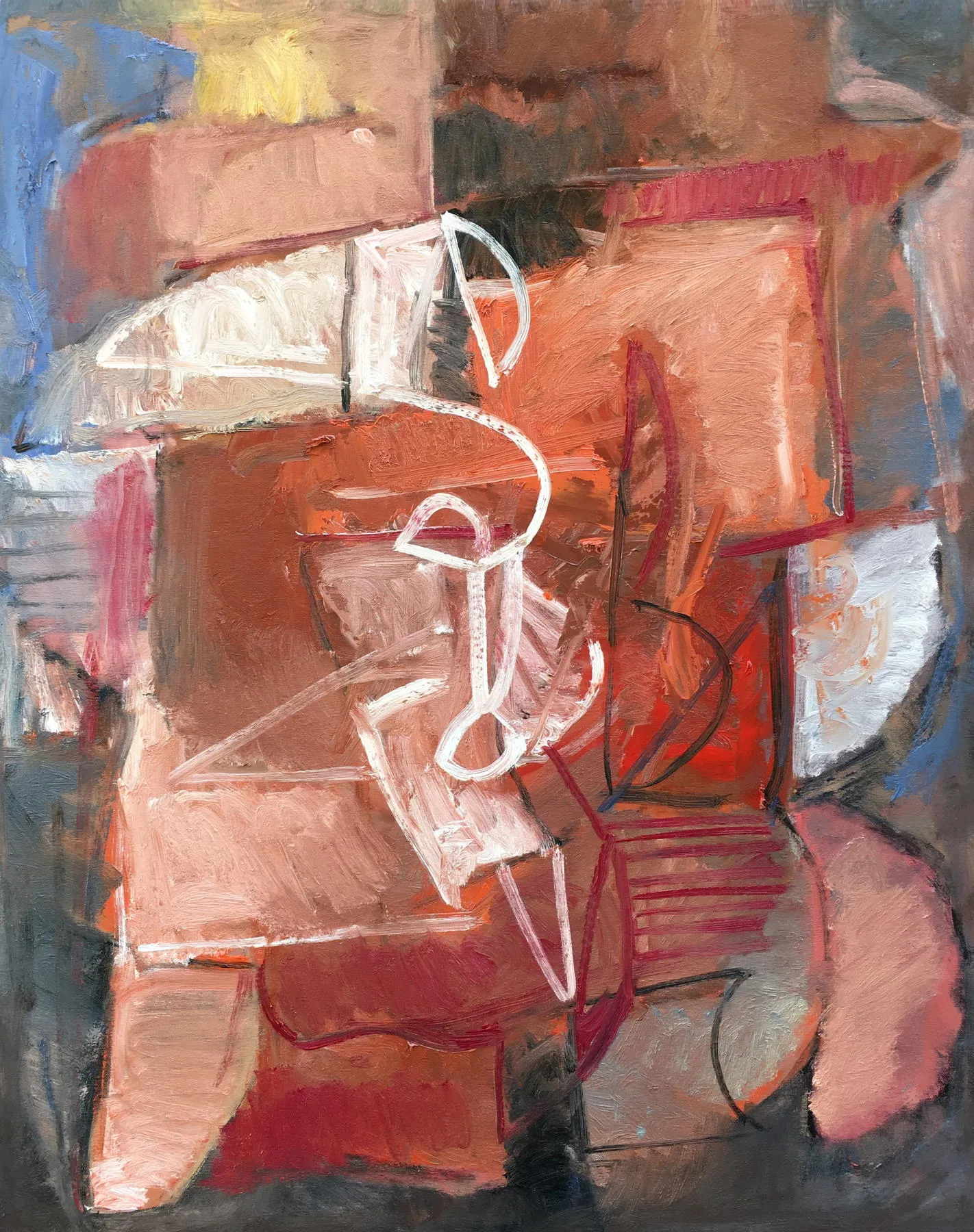 Waiting for the Springtime, Bruno Pedrosa, 2018, Acrylic on canvas