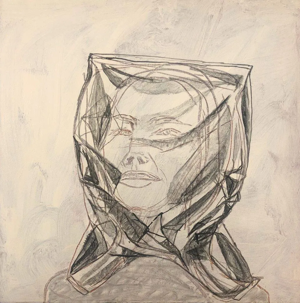 Killing me softly, Benedita Kendall, 2006, Acrylic on canvas