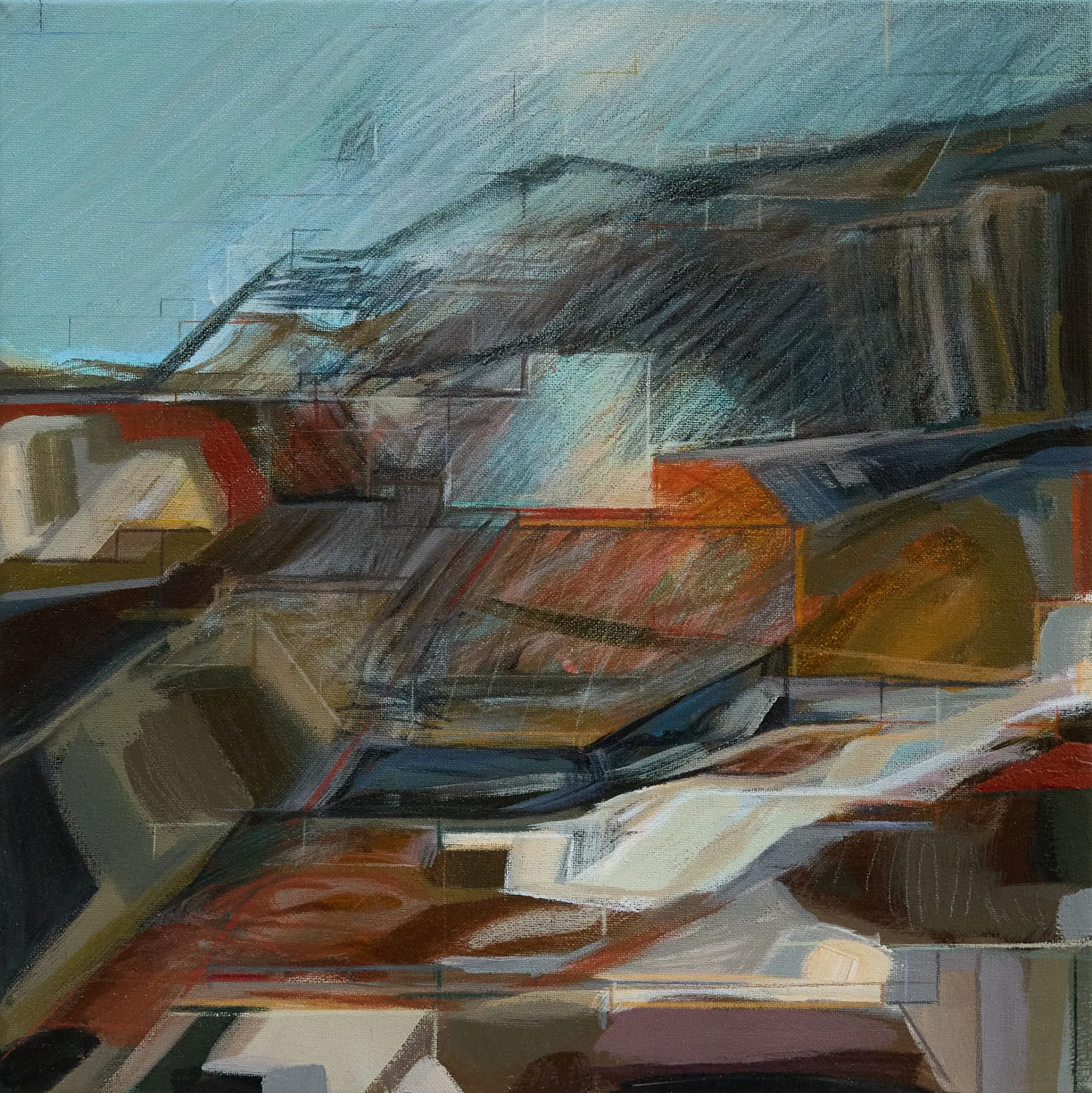 Deeptruth #11, Susana Chasse, 2026, Mixed media on canvas