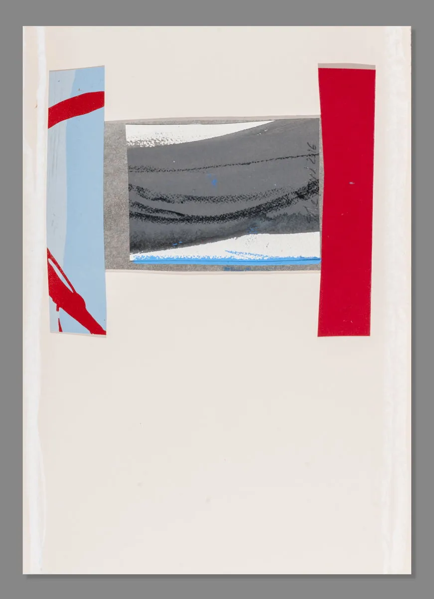 Janela V, Sofia Areal, 2016, Mixed media on paper