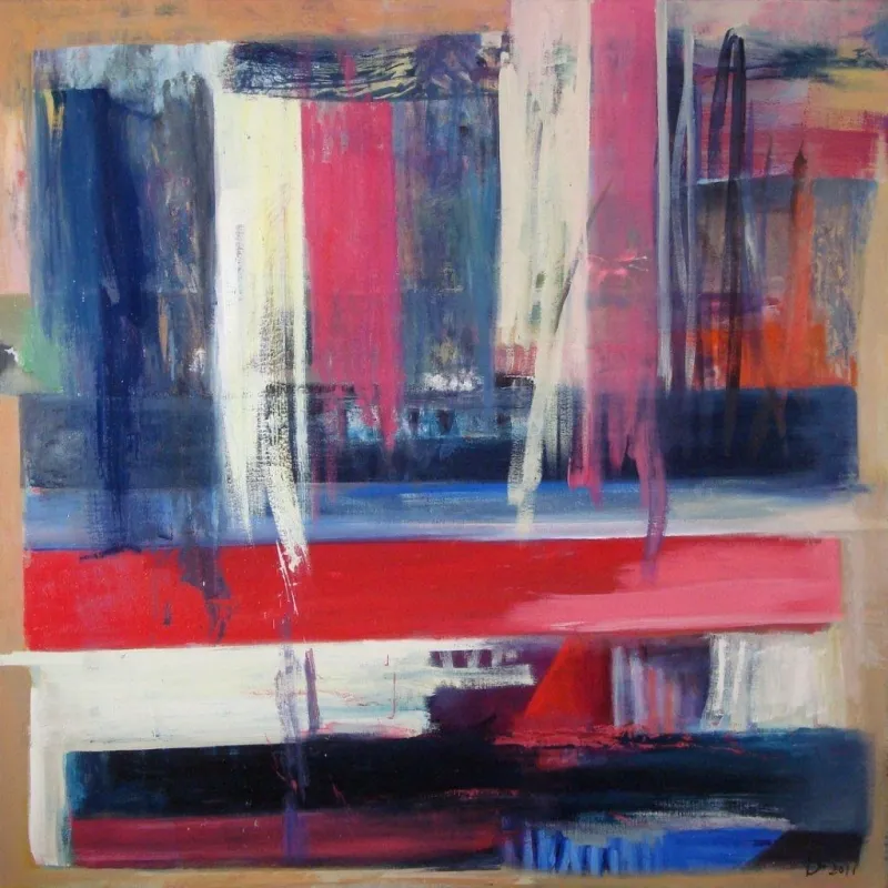Vertical Horizon, Deolinda Fonseca, 2011, Oil on canvas