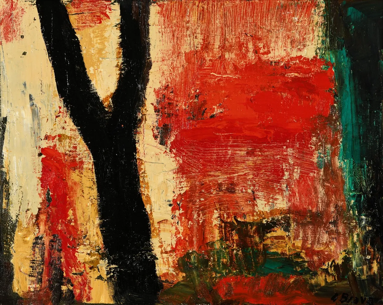 Untitled (283-19), González Bravo, 2024, Oil on canvas