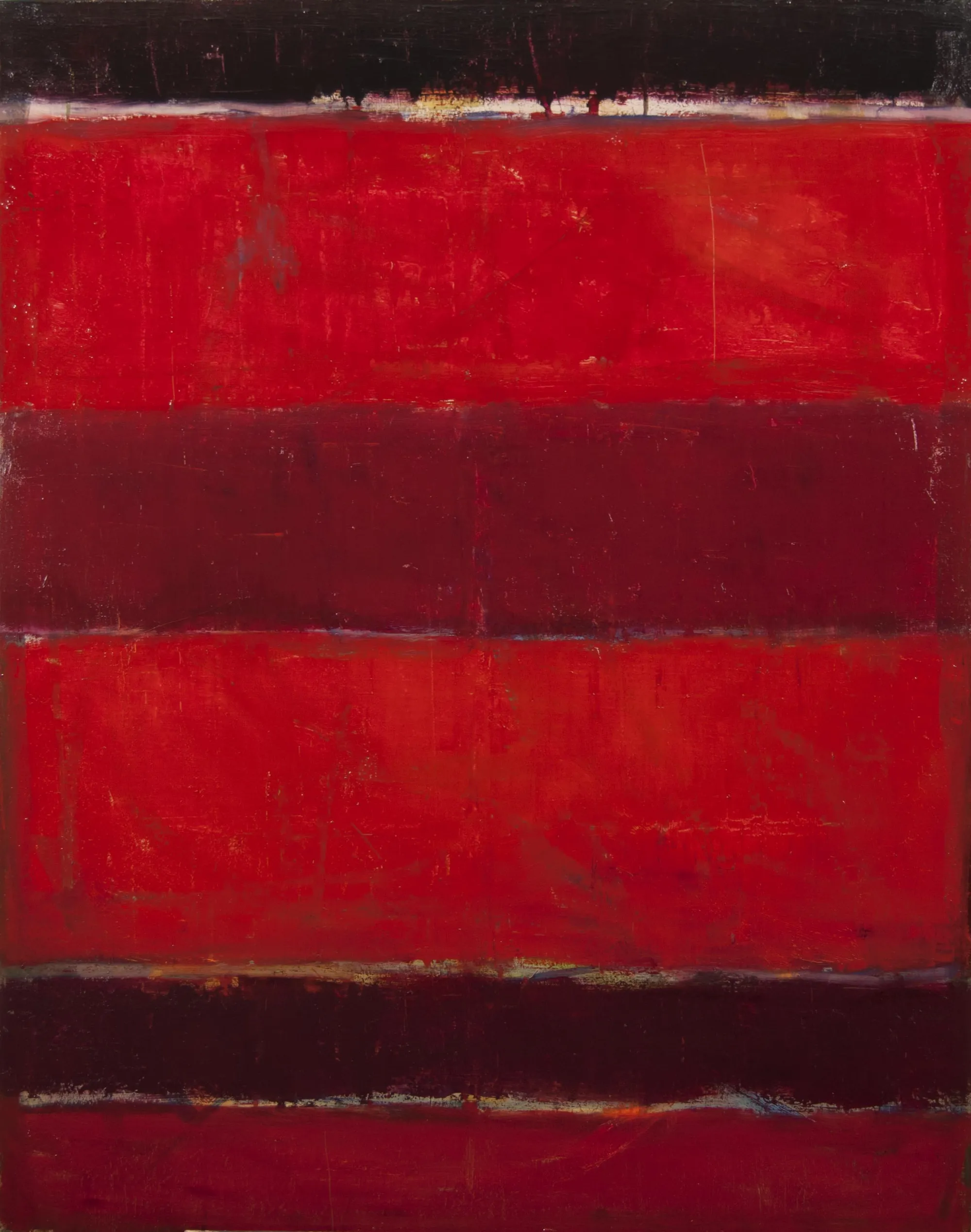 A.P.20-381 (Pompeii IV), Branislav Mihajlović, 2020, Oil on canvas