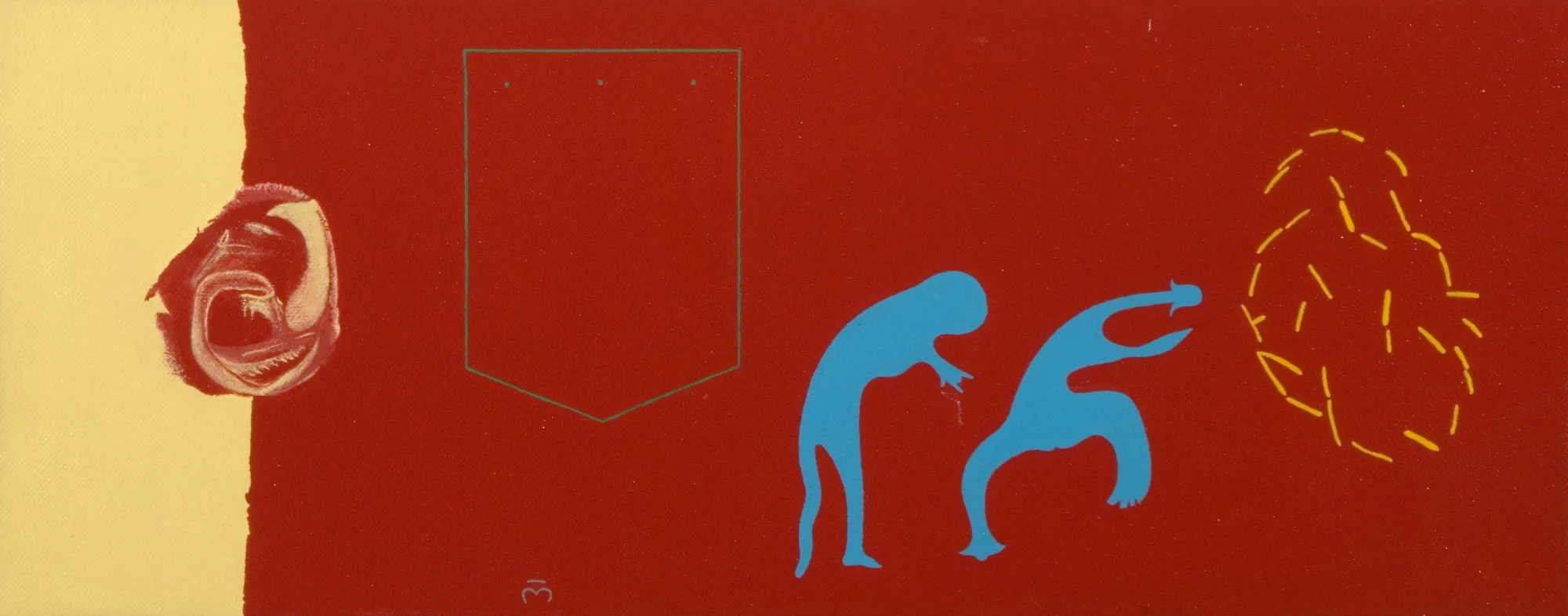 sentença, Fala Mariam, 2007, Acrylic on canvas