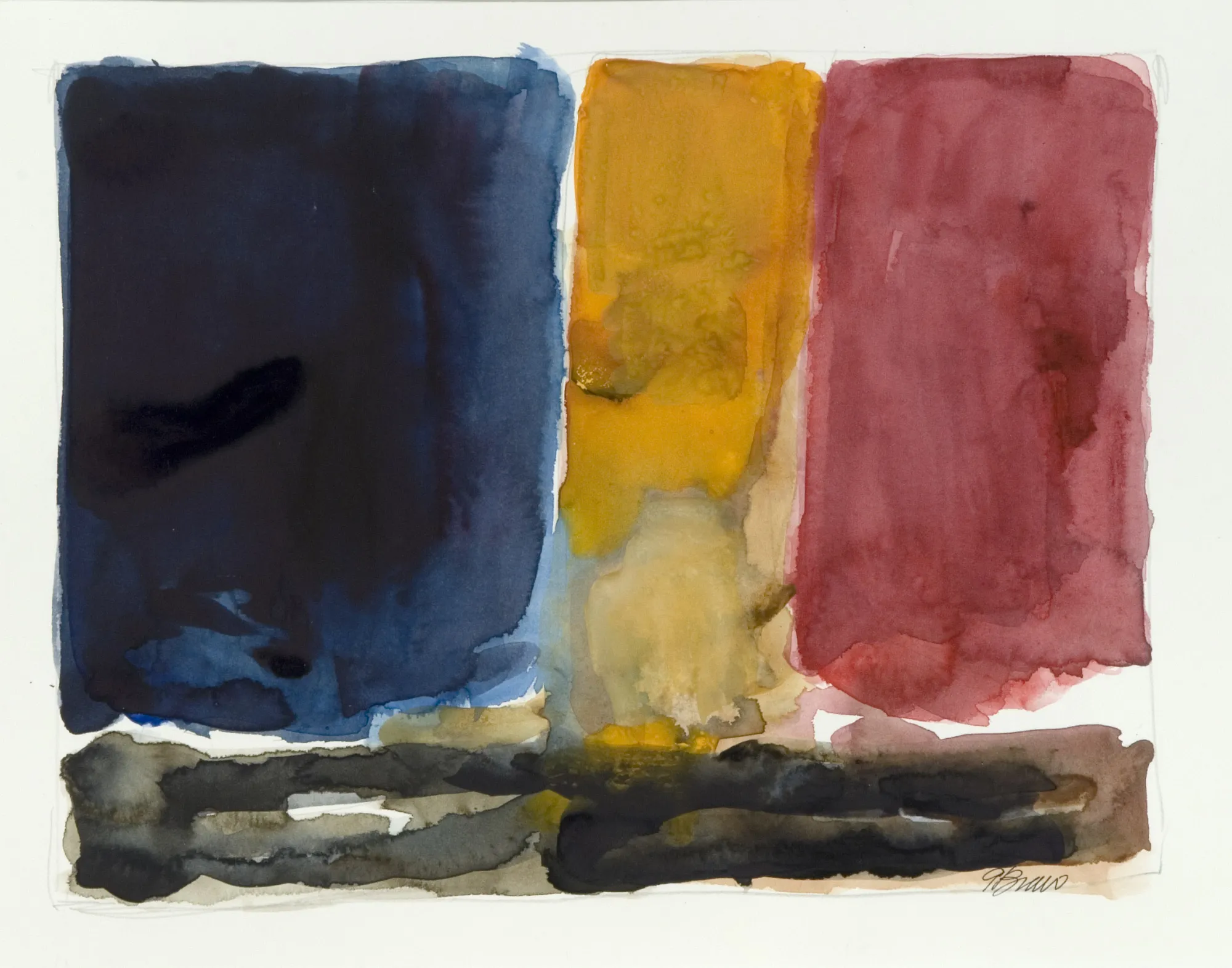 Untitled, González Bravo, 2008, Watercolour on paper