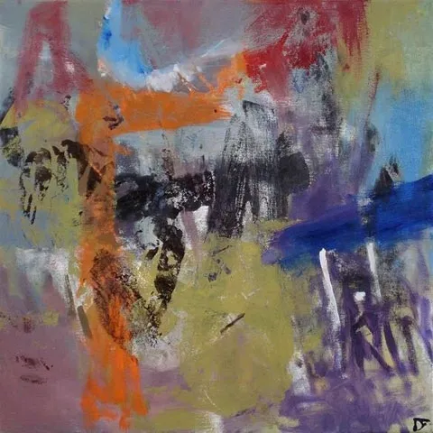Jazz, Deolinda Fonseca, 2009, Oil on canvas