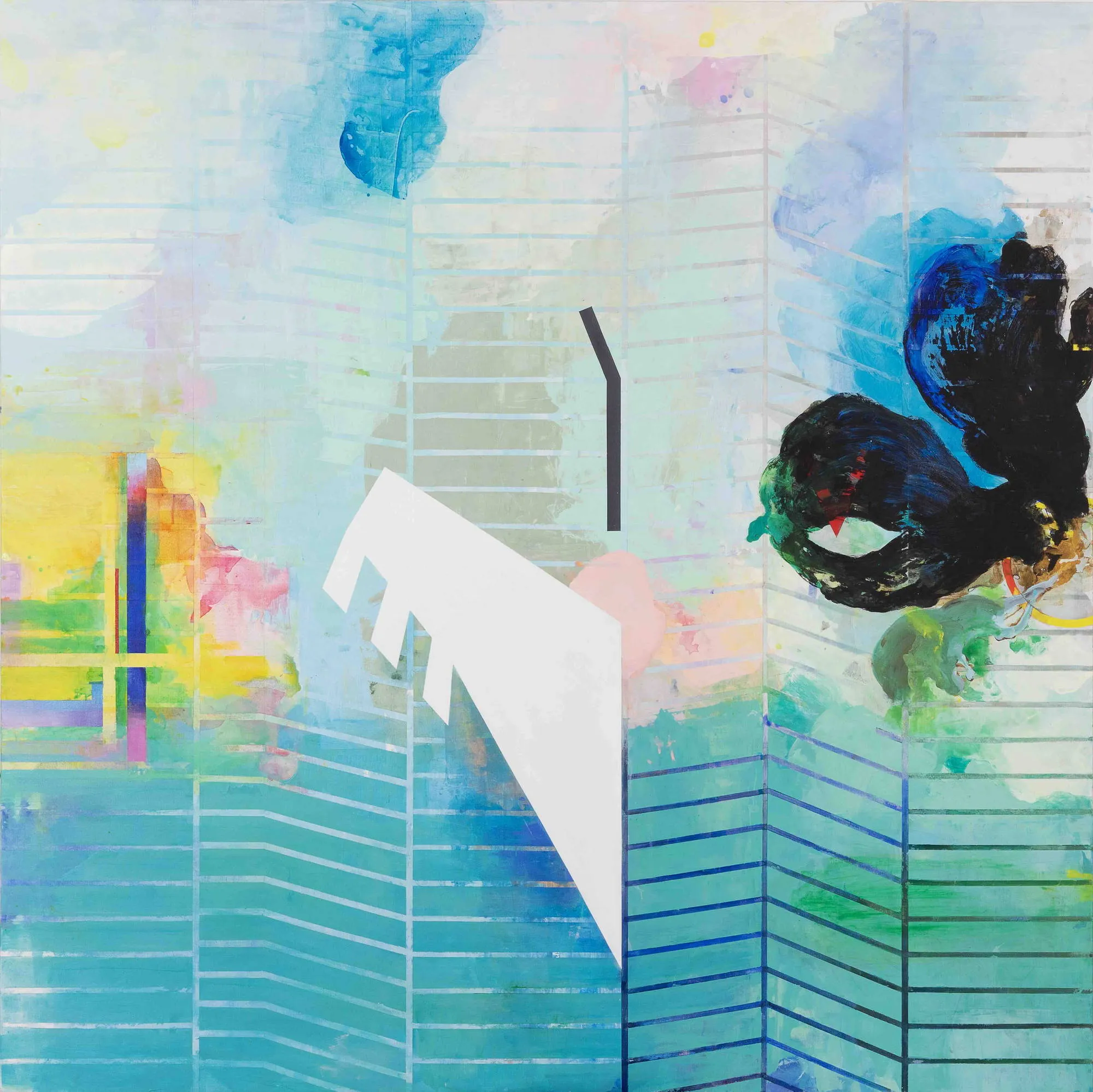Untitled (296-02), Victor Costa, 2024, Acrylic on canvas