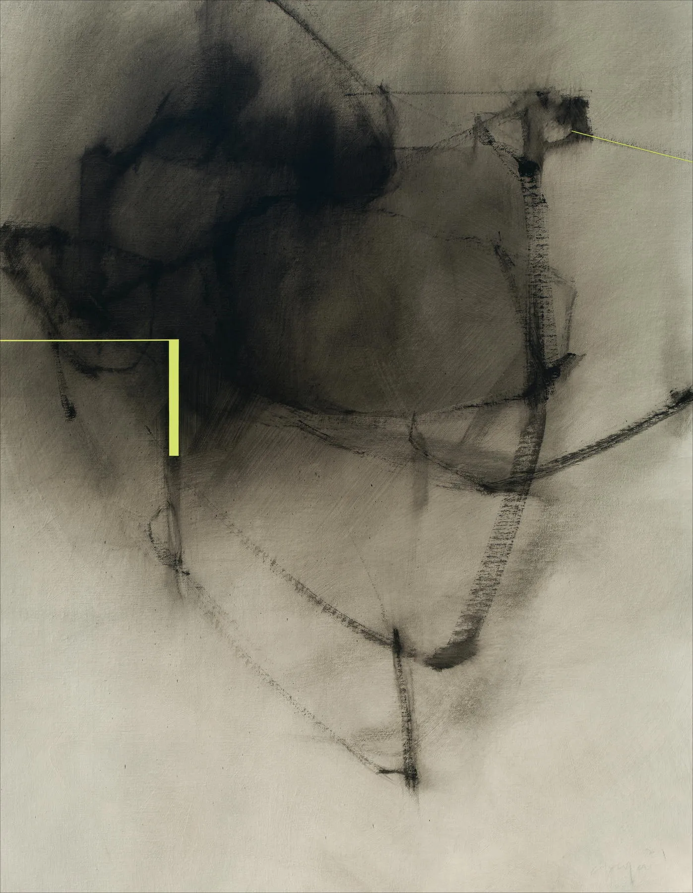 Cada Lugar II #1, Fernando Gaspar, 2021, Mixed media on canvas
