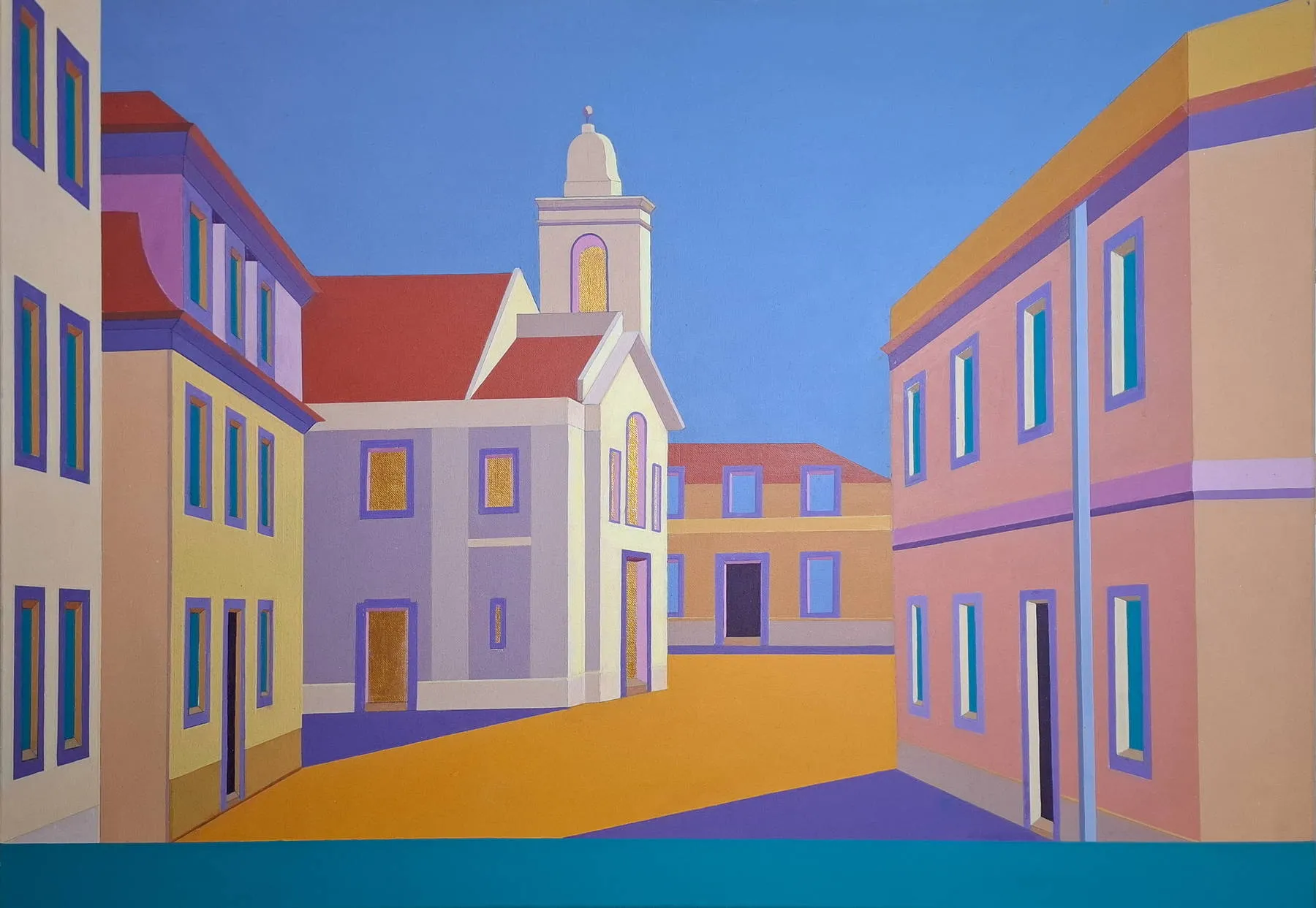 Bica I, MAN, 2023, Acrylic on canvas