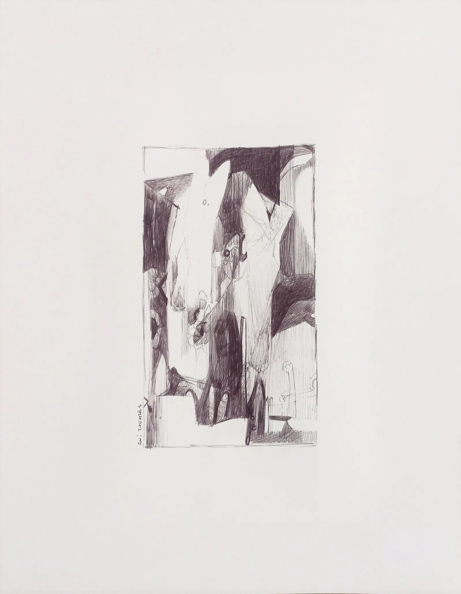 Untitled (289-25), Rui Tavares, 2011, Graphite on paper