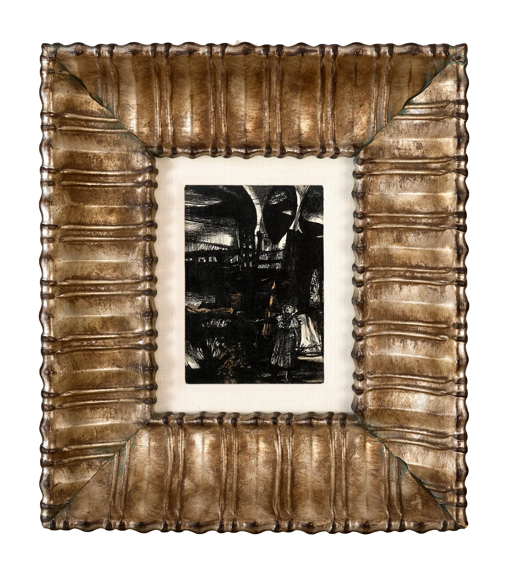 Untitled (L03), António Areal, 1955, India ink on paper