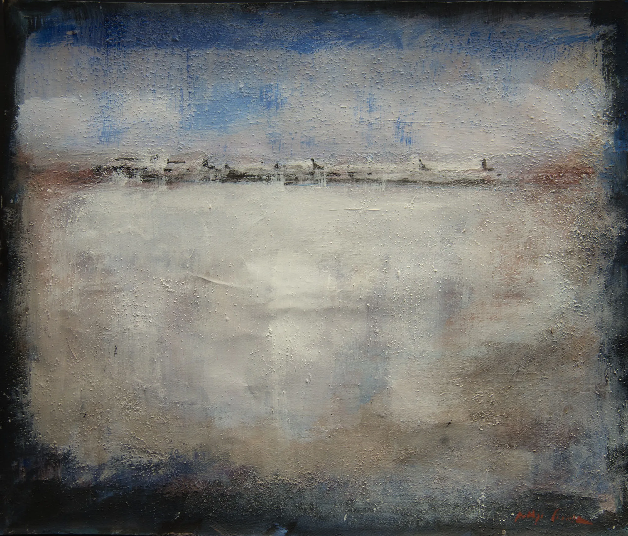 Rivage Oublié, Rodrigo Ferreira, 2016, Mixed media on paper