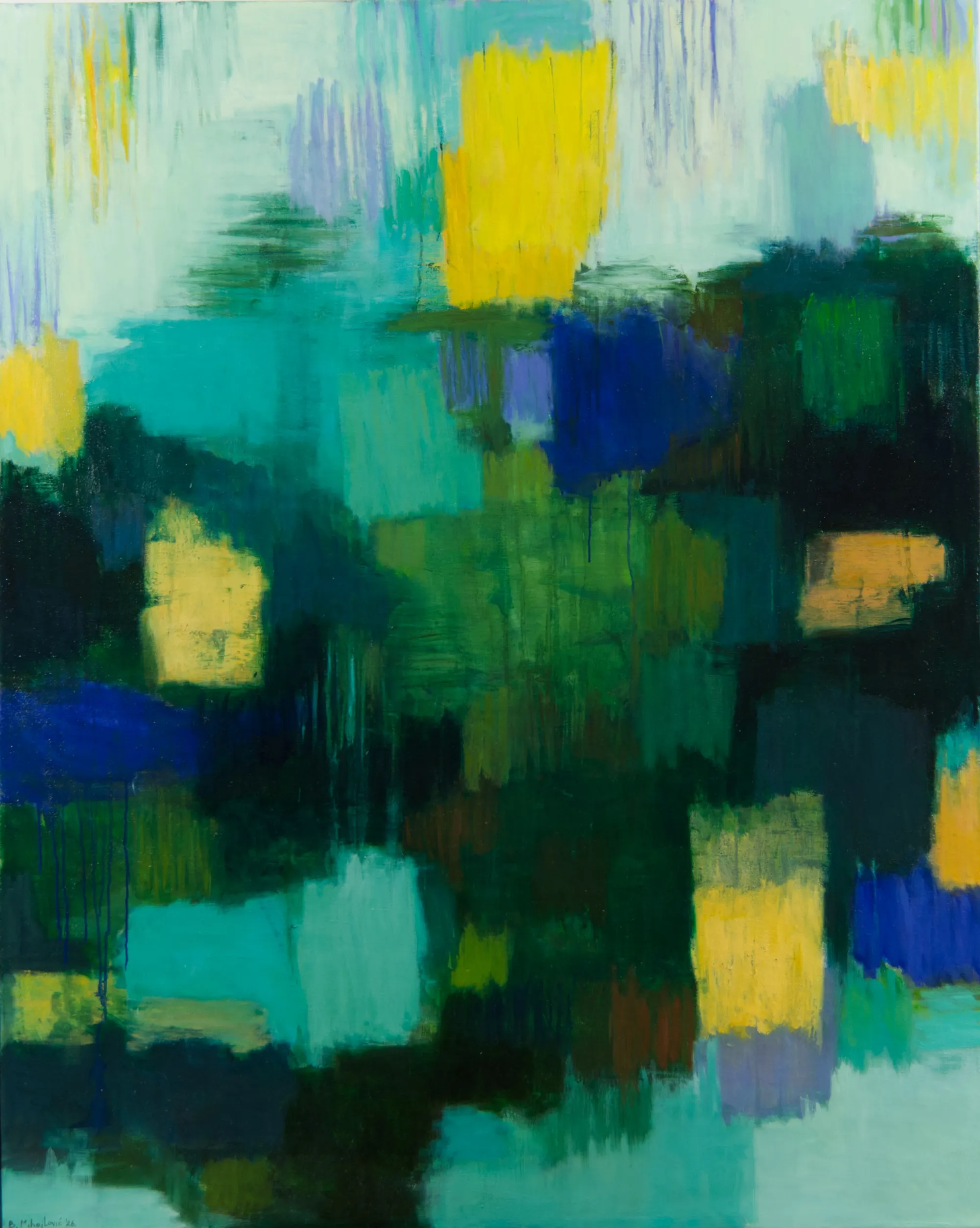 A.P.26-693, Branislav Mihajlović, 2026, Oil on canvas