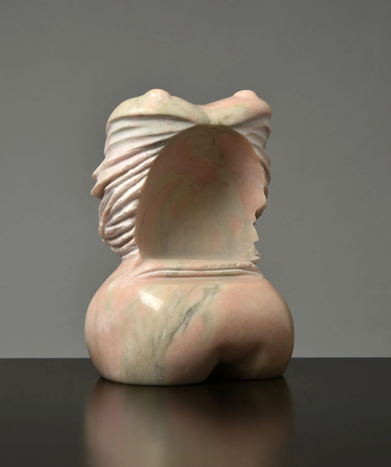 (Casal ou) Pedestal rosa, Shintaro Nakaoka, 2016, Granite and pink marble sculpture