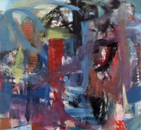Lots of Clues, Deolinda Fonseca, 2009, Oil on canvas