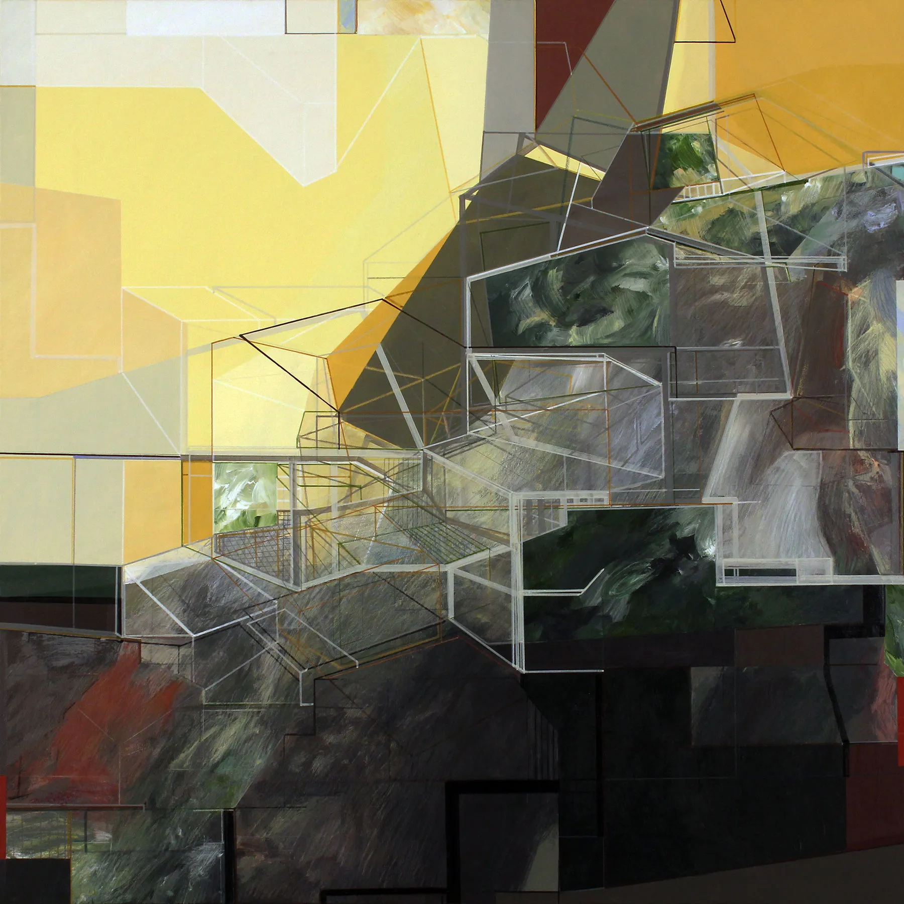 ISNESS #07, Susana Chasse, 2024, Mixed media on MDF