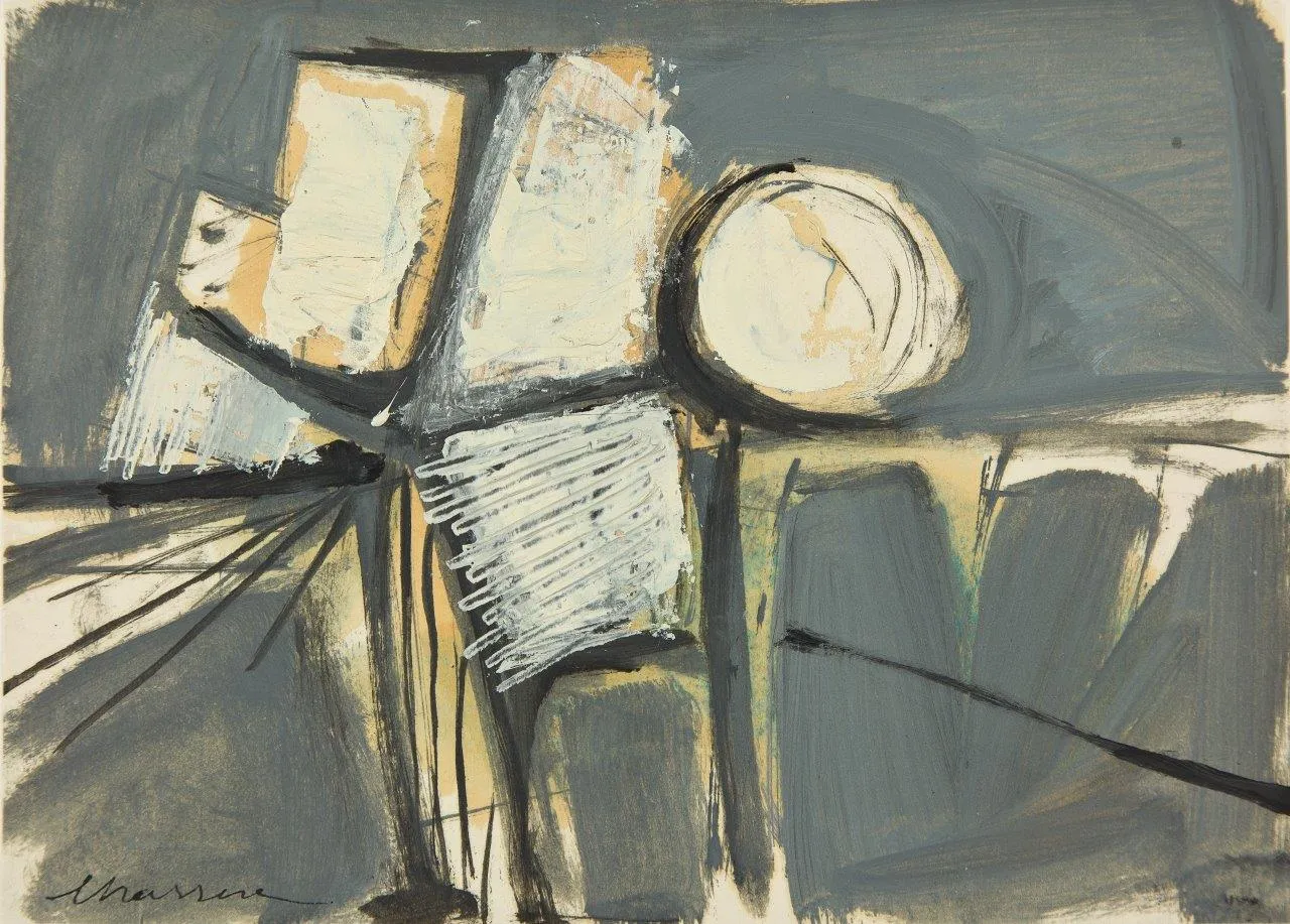 Untitled (173-008), António Charrua, Oil on paper