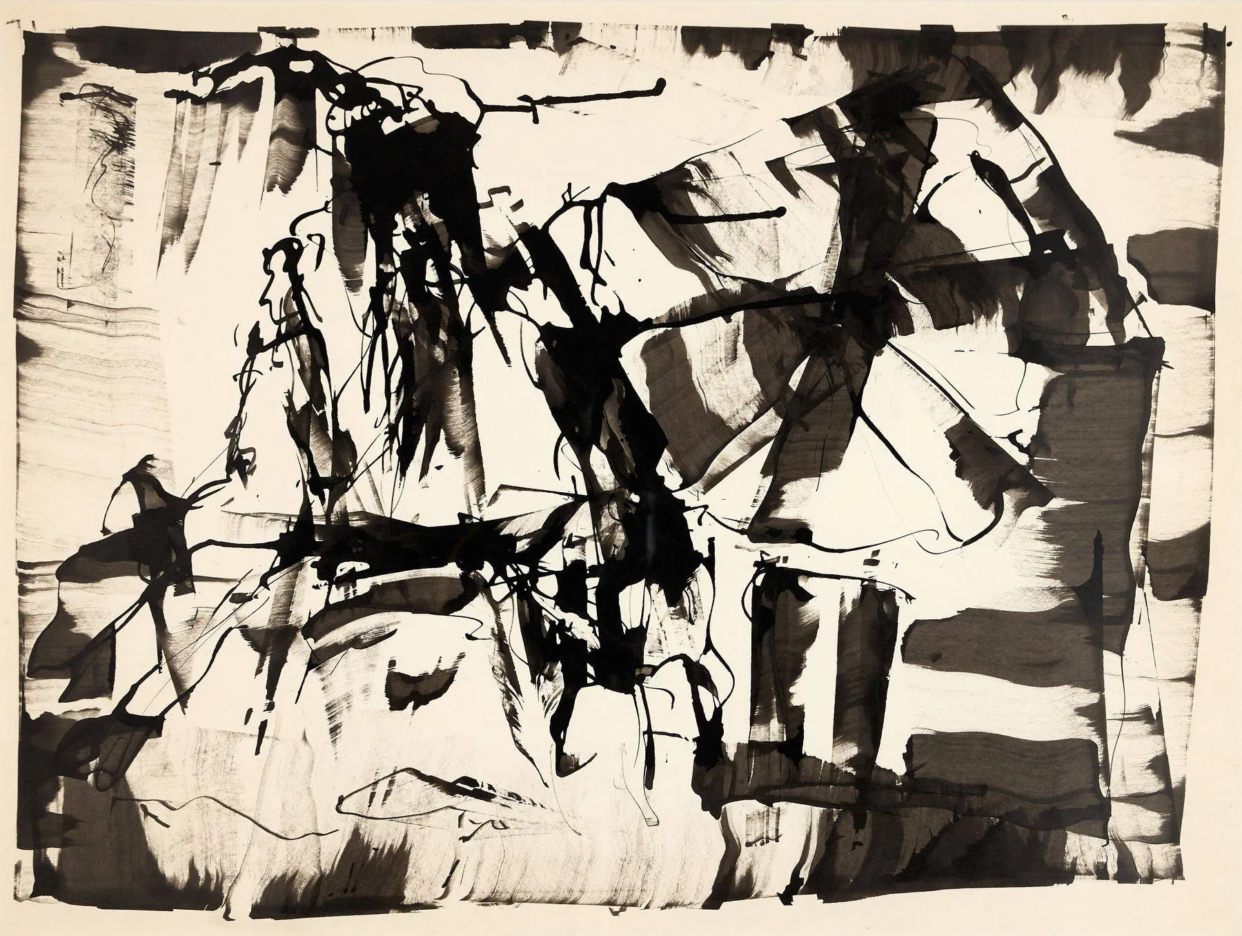 Untitled (300-50), Moita Macedo, India ink on paper