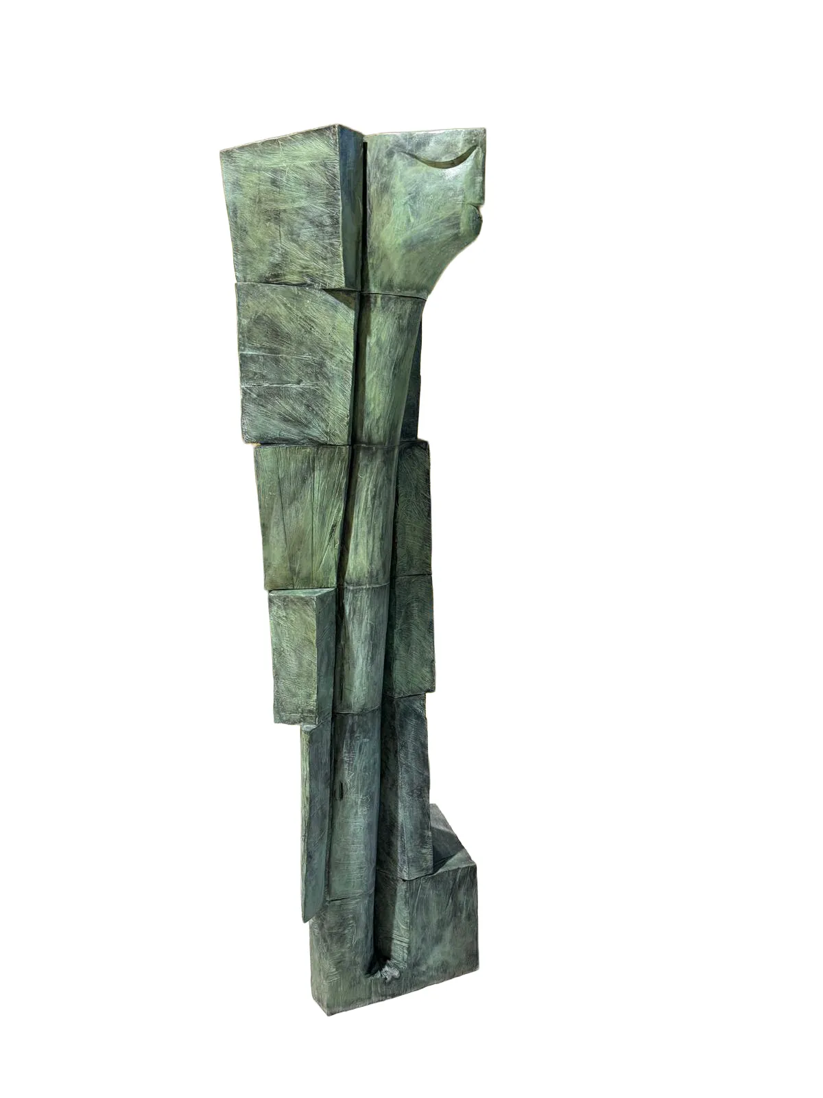 Totem, Paulo Neves, 2025, Bronze sculpture
