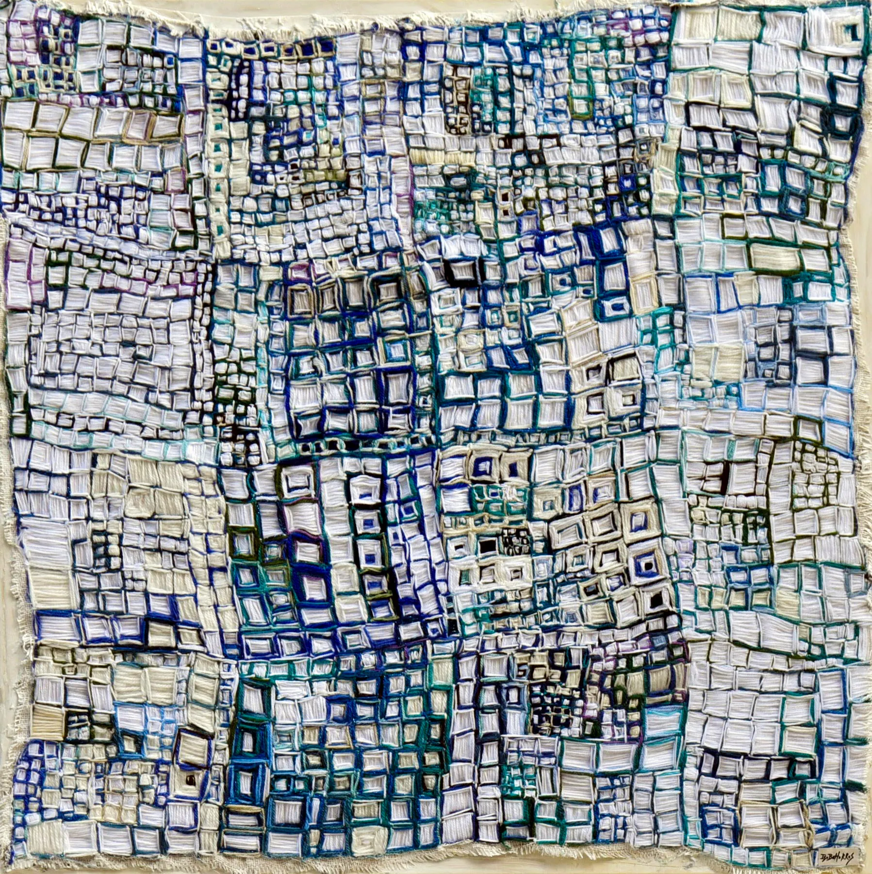 Untitled (280-11), Isabel Torres, 2024, Mixed media on canvas