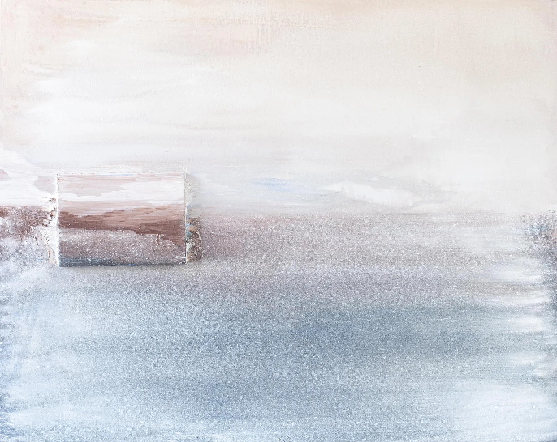 Paisajes a través del Cuadro, Alberto Reguera, 2021, Mixed media on canvas