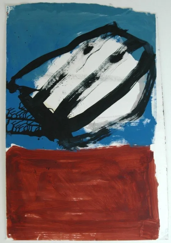 Antecâmara do Segredo VII, Ana Sério, 2009, Oil on paper