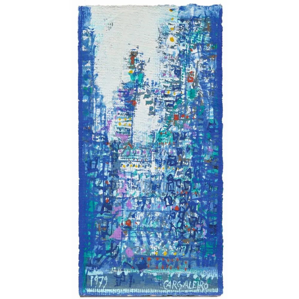 Untitled (L38), Manuel Cargaleiro, 1979, Gouache on paper