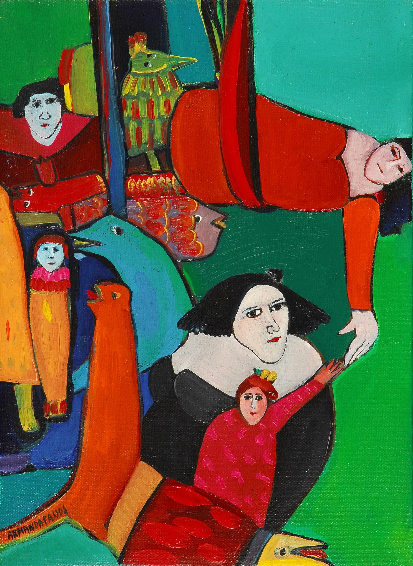 Untitled (118-03), Armanda Passos, 2012, Oil on canvas