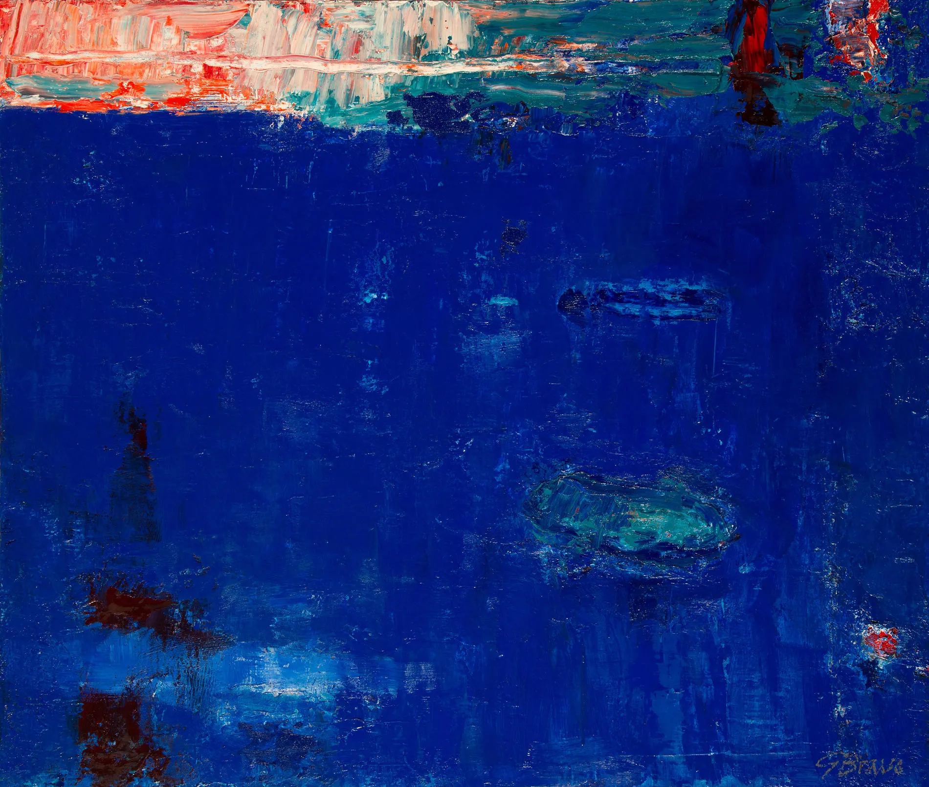 Untitled, González Bravo, 2020, Oil on canvas