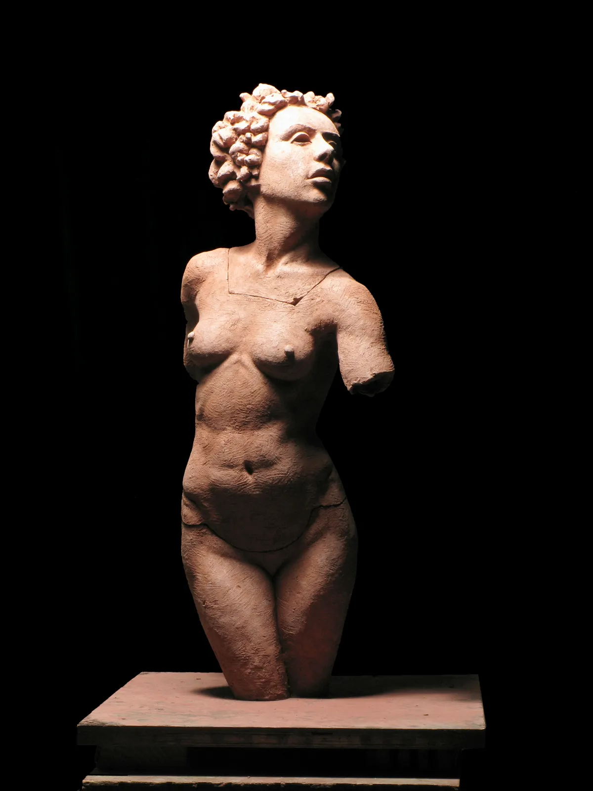 Mulher cerimonial I, Daniel Gamelas, 2011, Ceramic sculpture