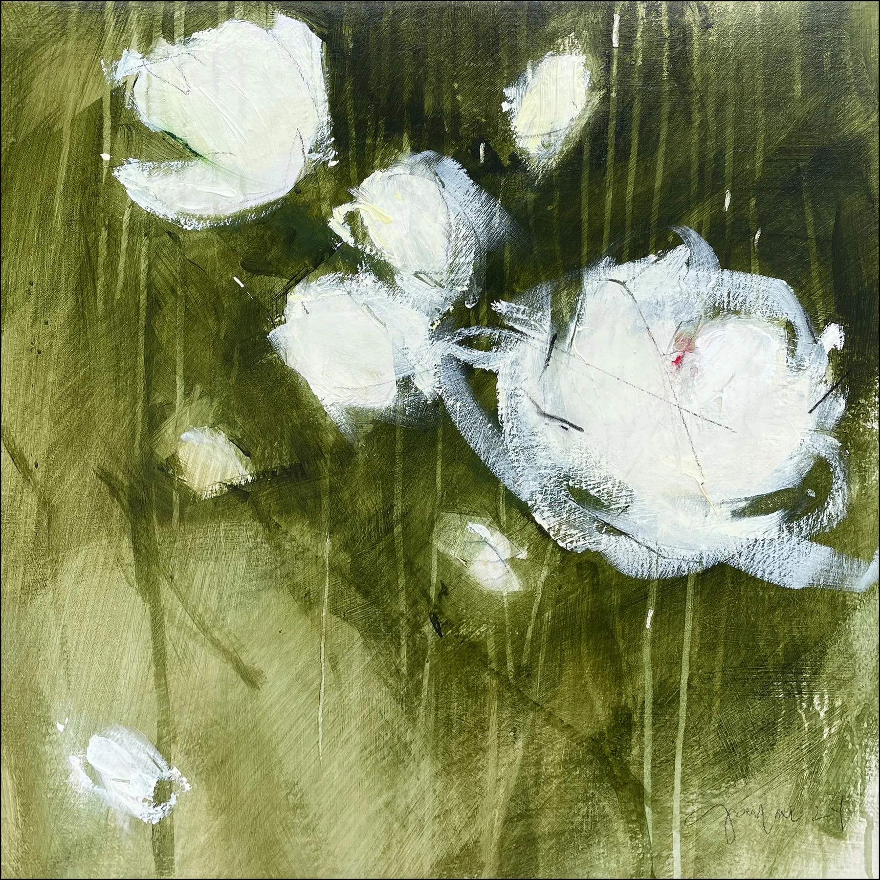 flor-flor #38, Fernando Gaspar, 2024, Oil on canvas