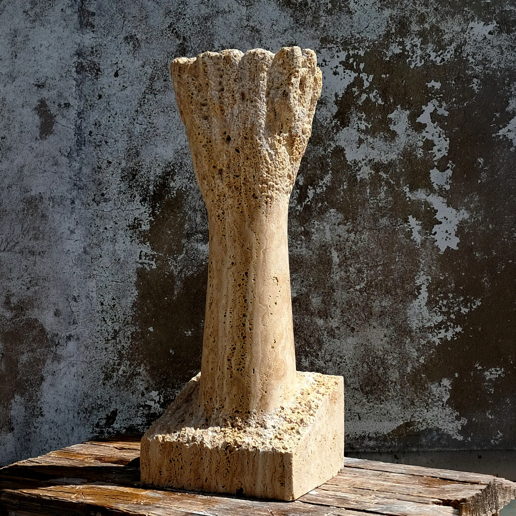 Erosão da coisa sonhada, Vítor Ribeiro, Travertine