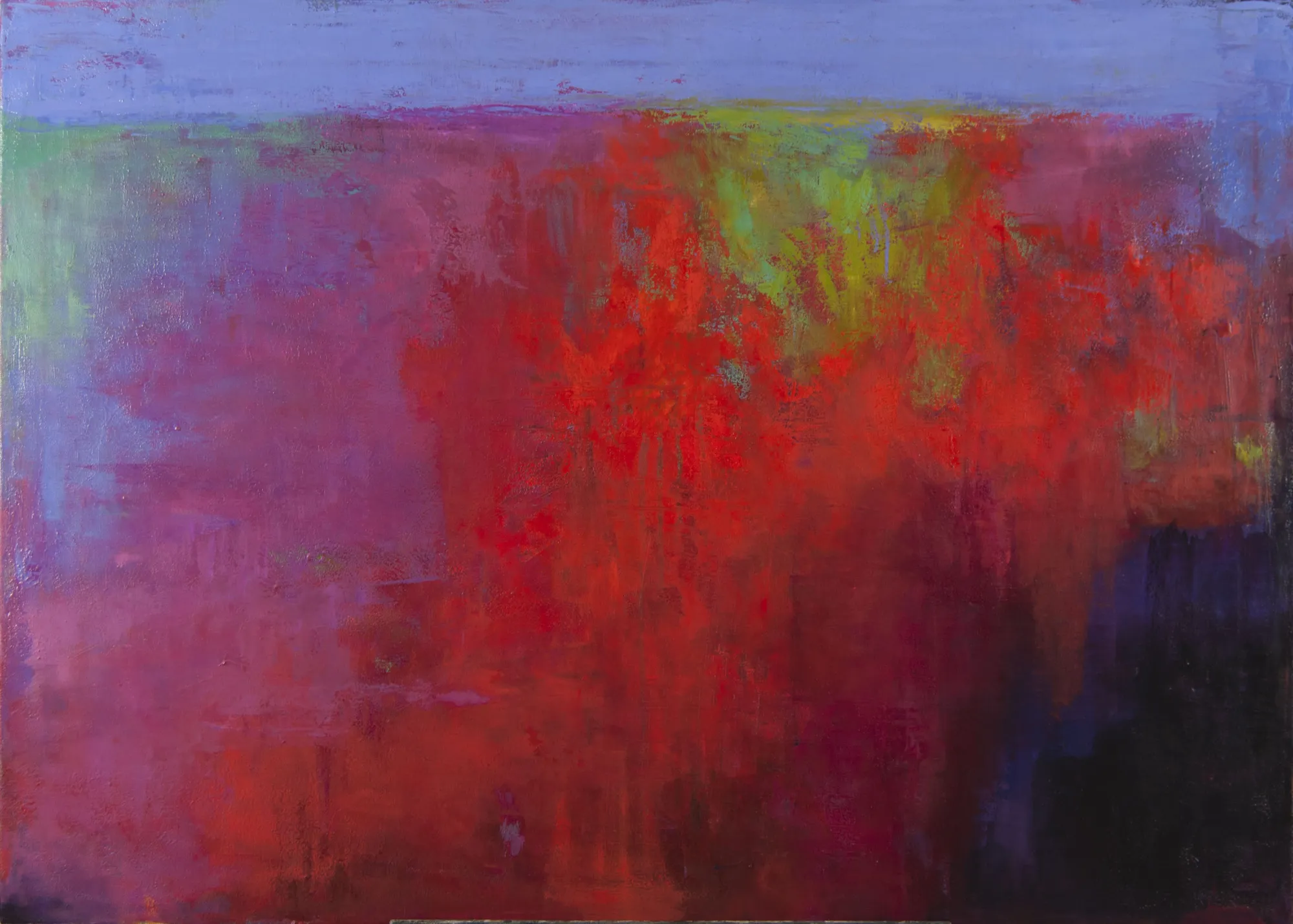A.P.22-526 (Horizons V), Branislav Mihajlović, 2022, Oil on canvas