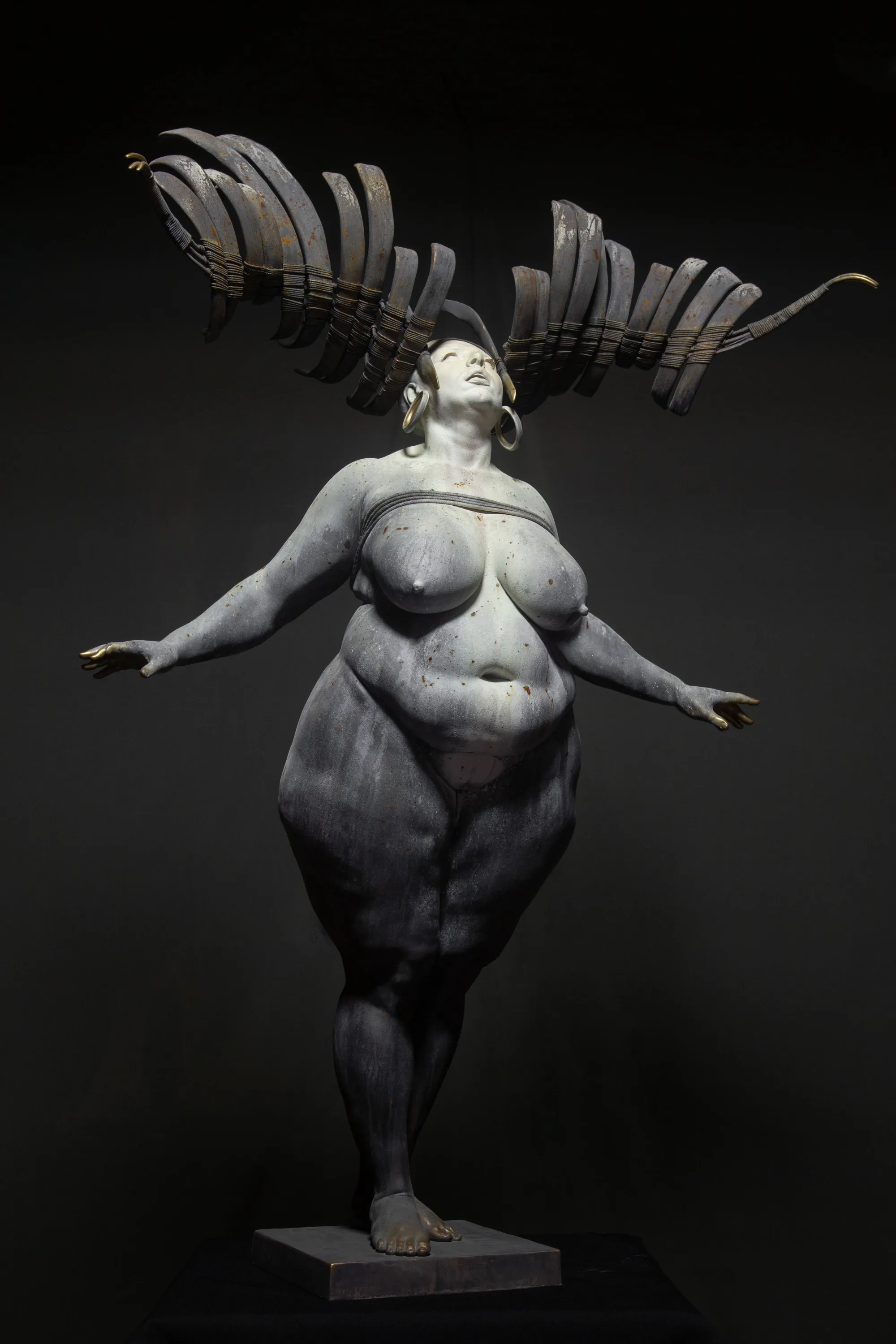 Em Êxtase, Daniel Gamelas, 2015, Painted resin