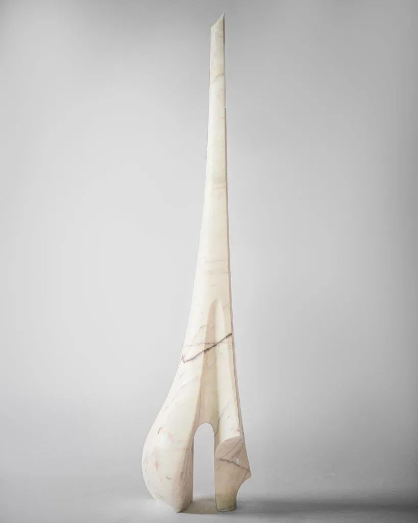 US II, Tom Jablin, 2024, Pele de Tigre marble sculpture