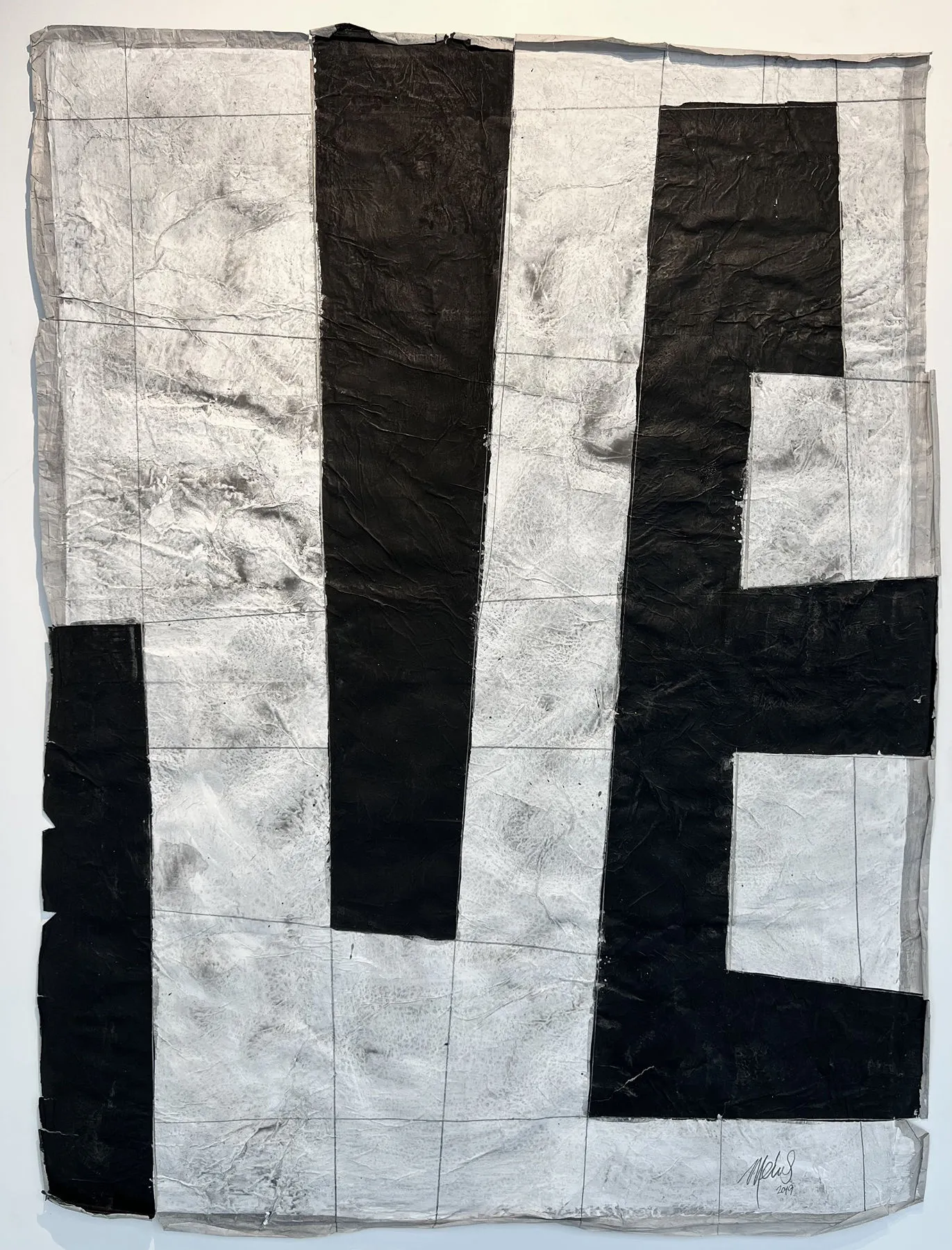 Série Herencia (262-62), Gustavo Mendez-Lizka, 2018, Mixed media on paper