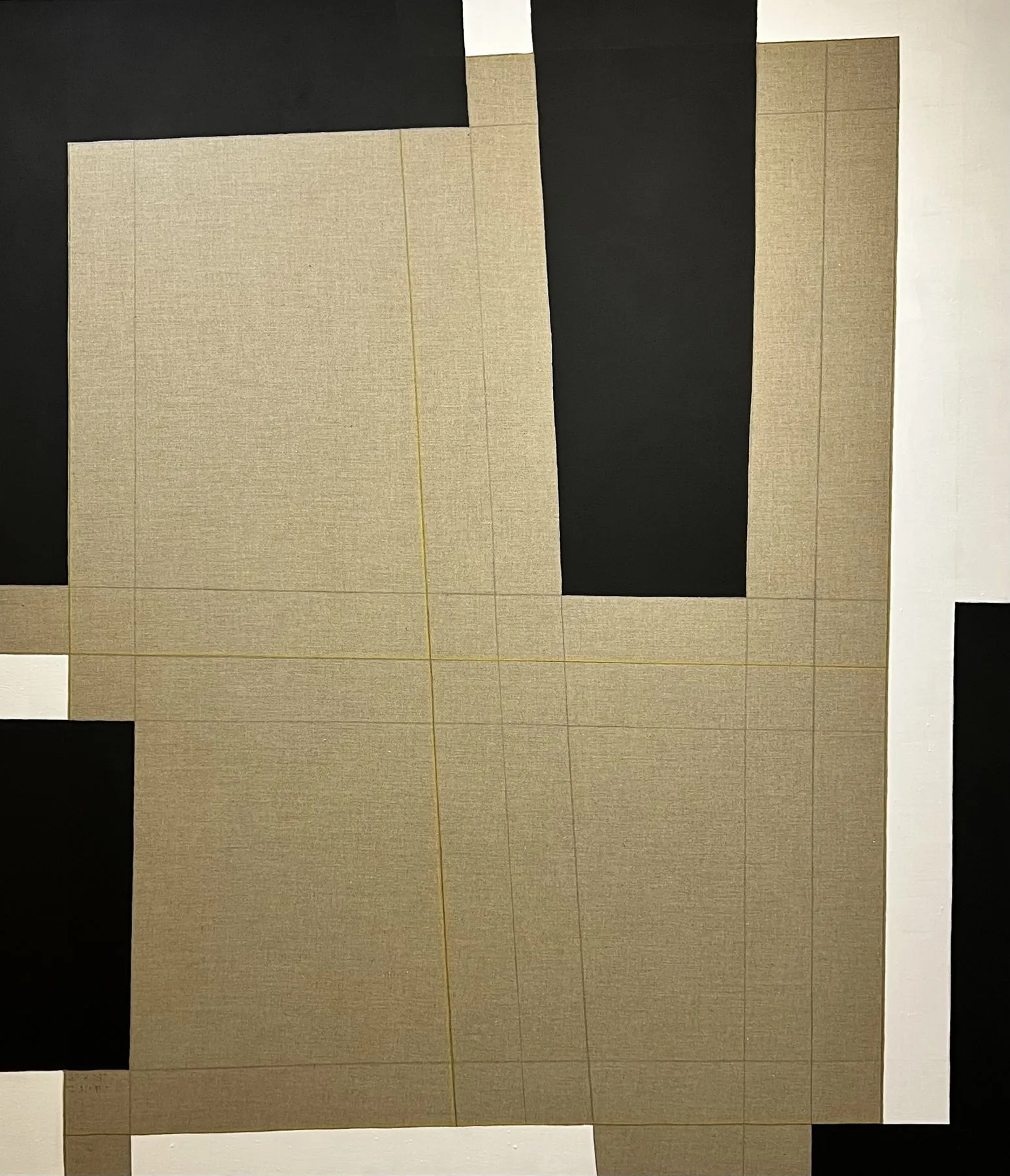 La Frontera de la Inquietud (262-08), Gustavo Mendez-Lizka, 2022, Mixed media on canvas
