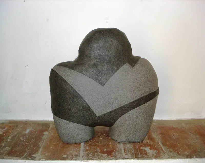Samurai, Shintaro Nakaoka, 2010, Black granite