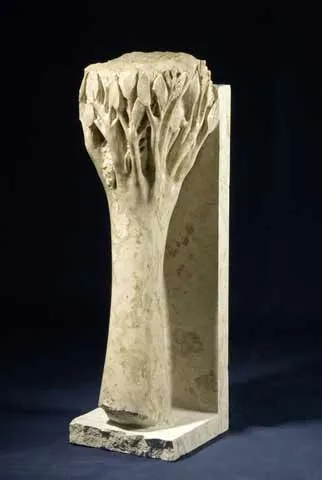 Árvore das folhas, Vítor Ribeiro, 2007, Santo António breccia