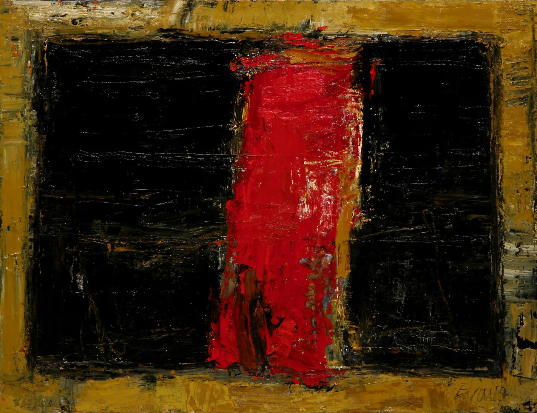 Untitled (109-07), González Bravo, 2011, Oil on canvas