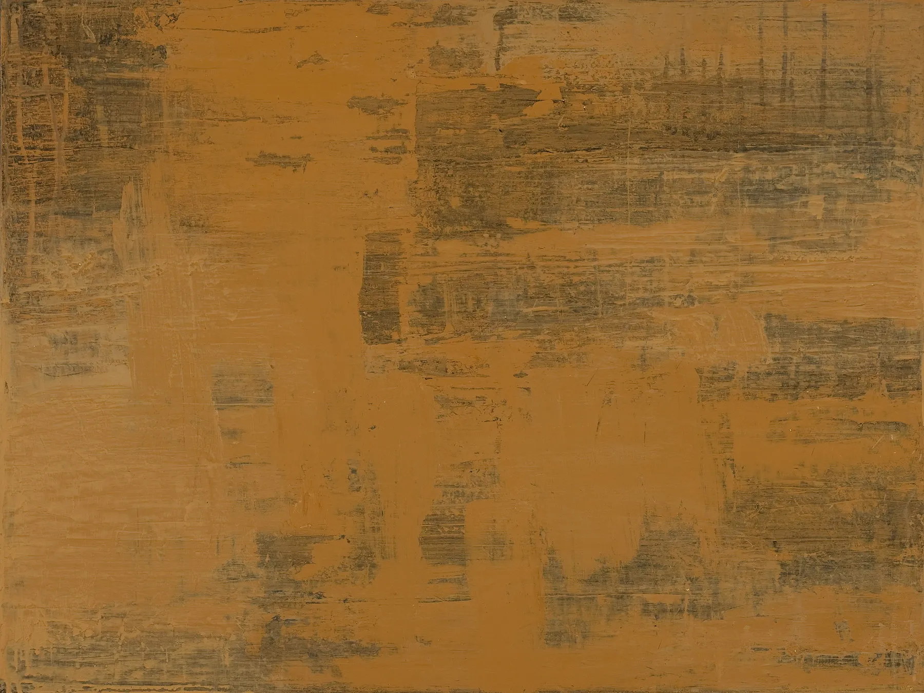 Le jardin Ryoan-ji, Jean Pierre Porcher, 2012, Acrylic on canvas