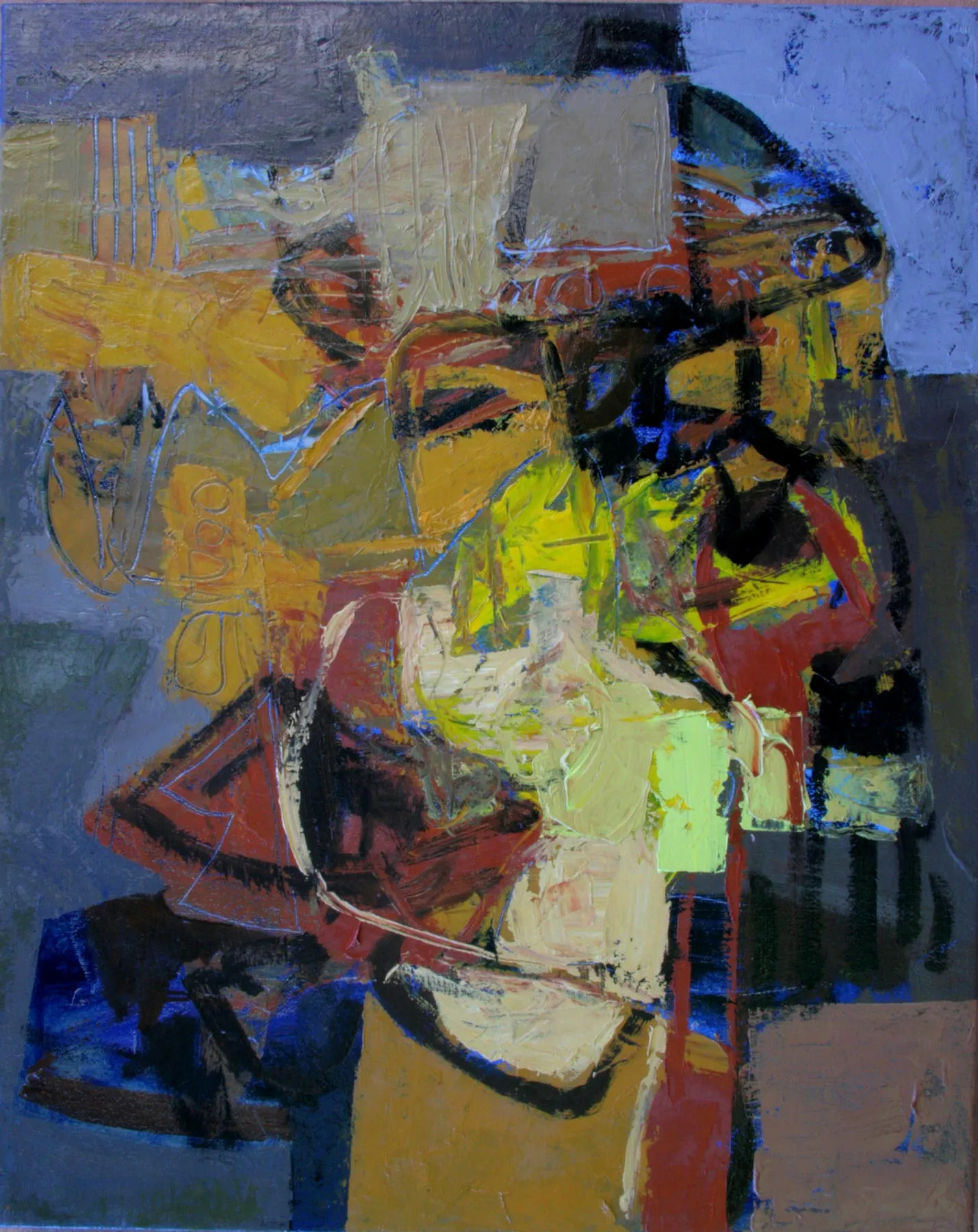 Singing in the Moonlight, Bruno Pedrosa, 2008, Oil on canvas
